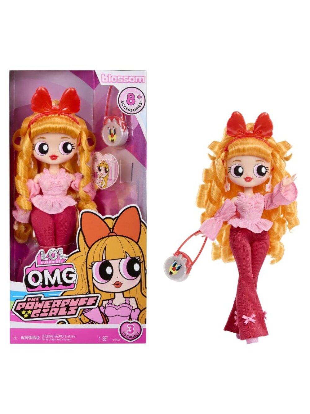 LOL Surprise OMG The Powerpuff Girls Doll - Blossom